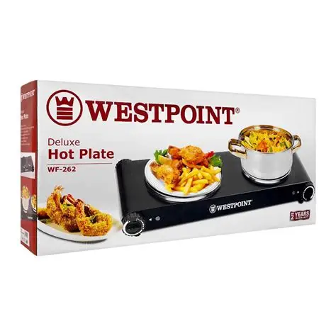 Westpoint Double Hot Plate WF-262