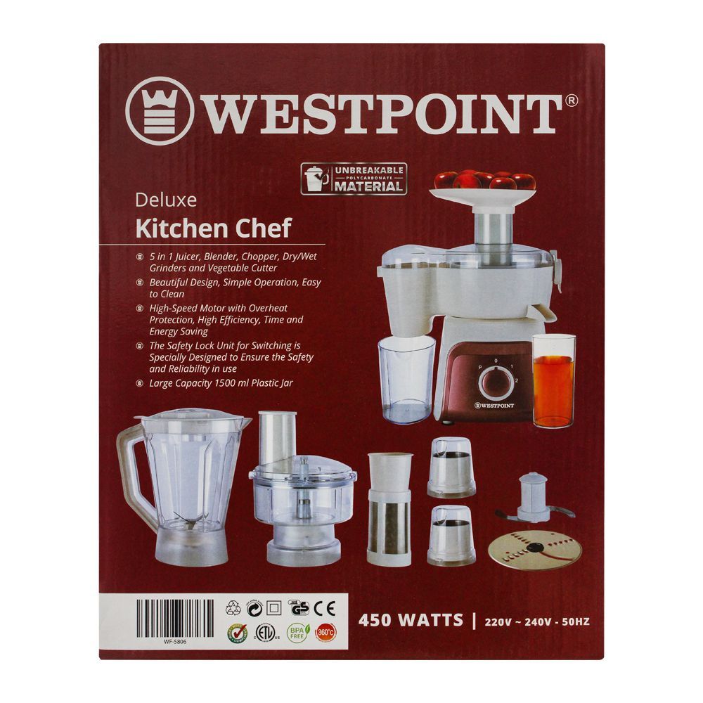 Westpoint Kitchen Chef WF-5806