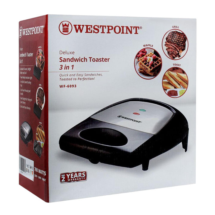 Westpoint Sandwich Maker WF-6093
