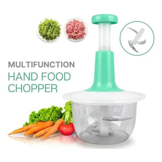 1.5L Hand Push Chopper – Manual Vegetable & Food Chopper
