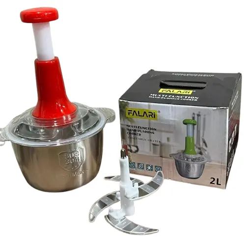 Steel Push Chopper 2l 