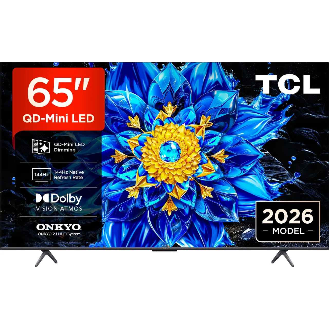 TCL 65 Inches 65P8L Premium Mini QLED TV 4K UHD Smart Android TV (2026)