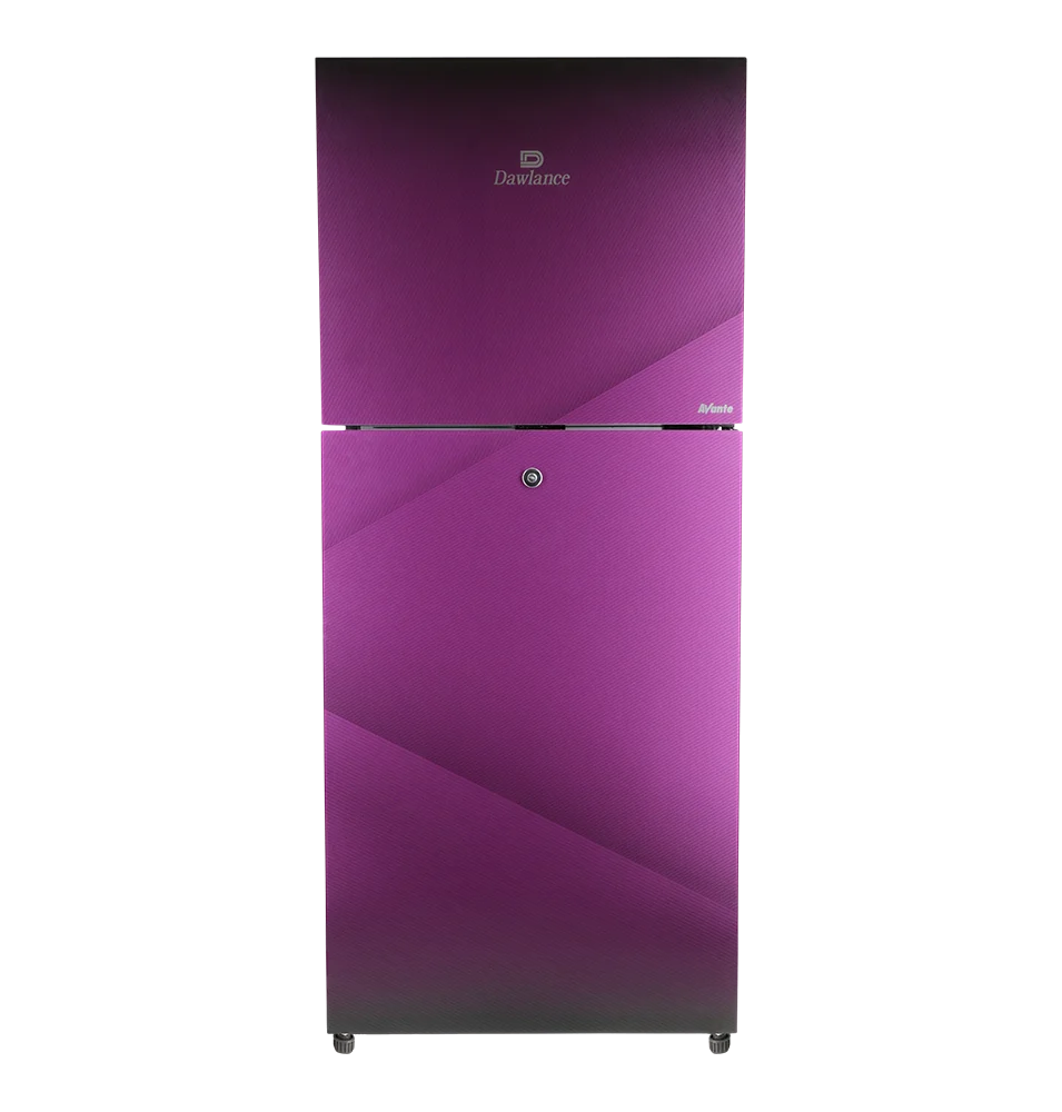 Dawlance Refrigerator 9149 WB Avante( Pearl Red/ Pearl Purple) Double Door Refrigerator Low Voltage Operate