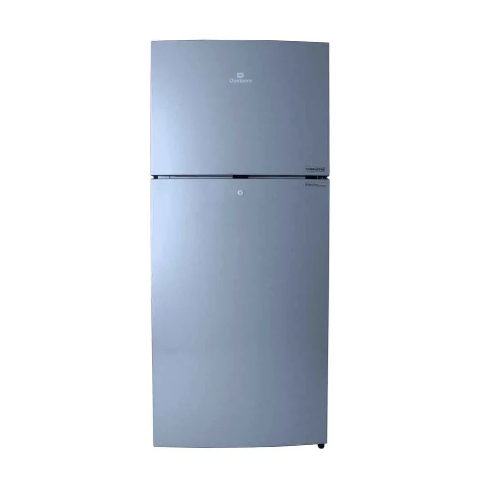 Dawlance 9169 WB Chrome Pro Inverter Refrigerator, Silver, 12CFT