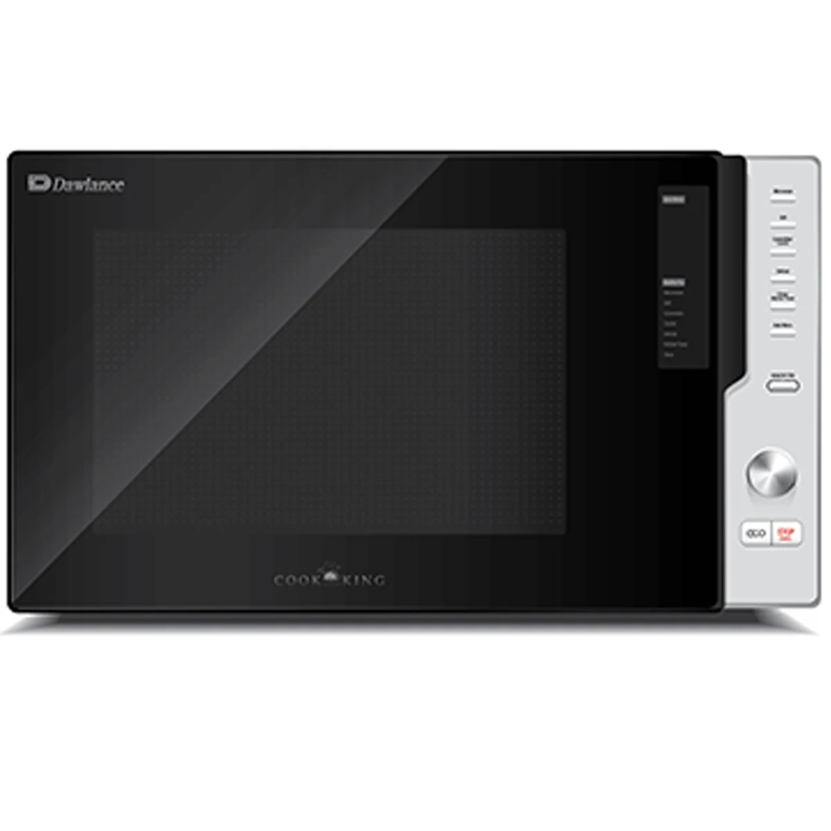 Dawlance Microwave Oven DW 550 Air Fryer Black Large Capacity Grill Cooking Auto Cook Menu 30 Litres