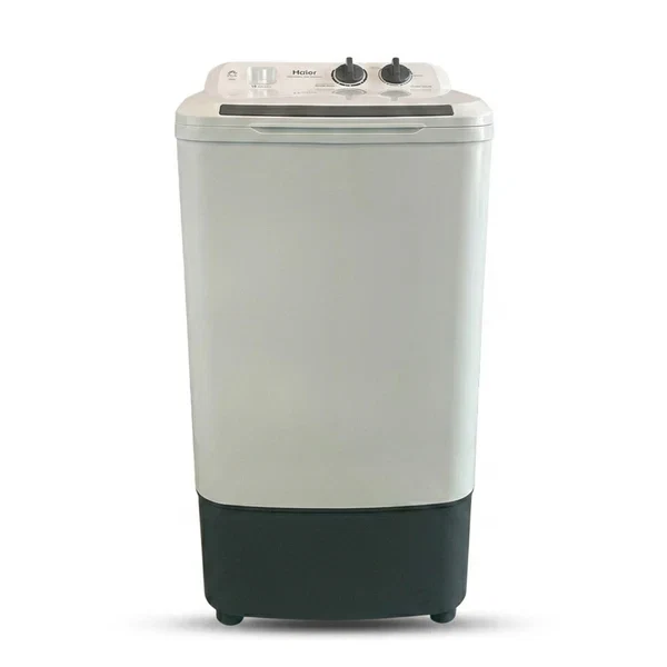 Haier - 8kg Washing Machine Single Tub Washer Semi Automatic HWM 80-1217E (Virgin Plastic + Compact Design + Wide Voltage Range)