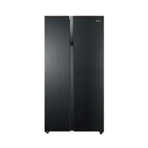Haier Refrigerator| Model HRF-622 IBG (GLASS DOOR) Side by Side | Size 22 Cubic Feet | NO-FROST MULTI AIR FLOW | Twin Inverter Technology| HCS Freshness Technology