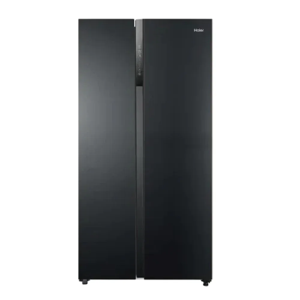 Haier Side by Side Inverter Refrigerator HRF-622IBG -Glass Door - 22 CFT