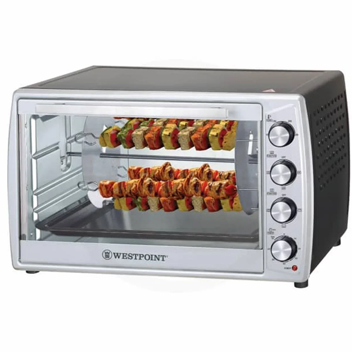 Westpoint Convection Rotisserie Oven with Kebab Grill WF-6300RKC - 63 Litres