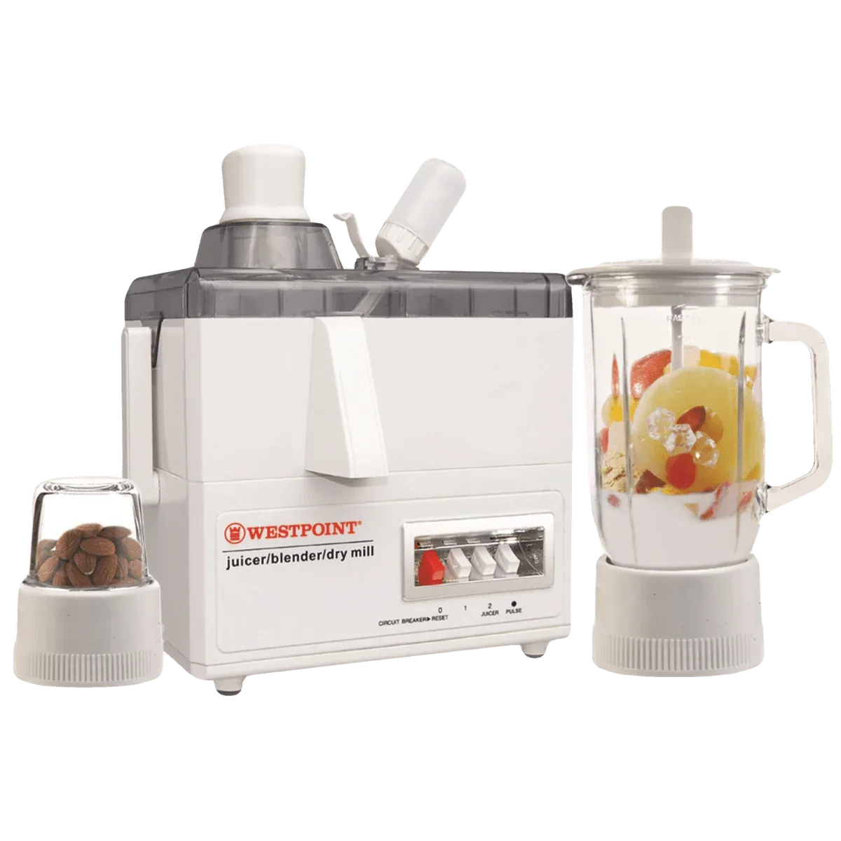 Westpoint 3 in 1 Juicer Maker  and  Blender WF-8813